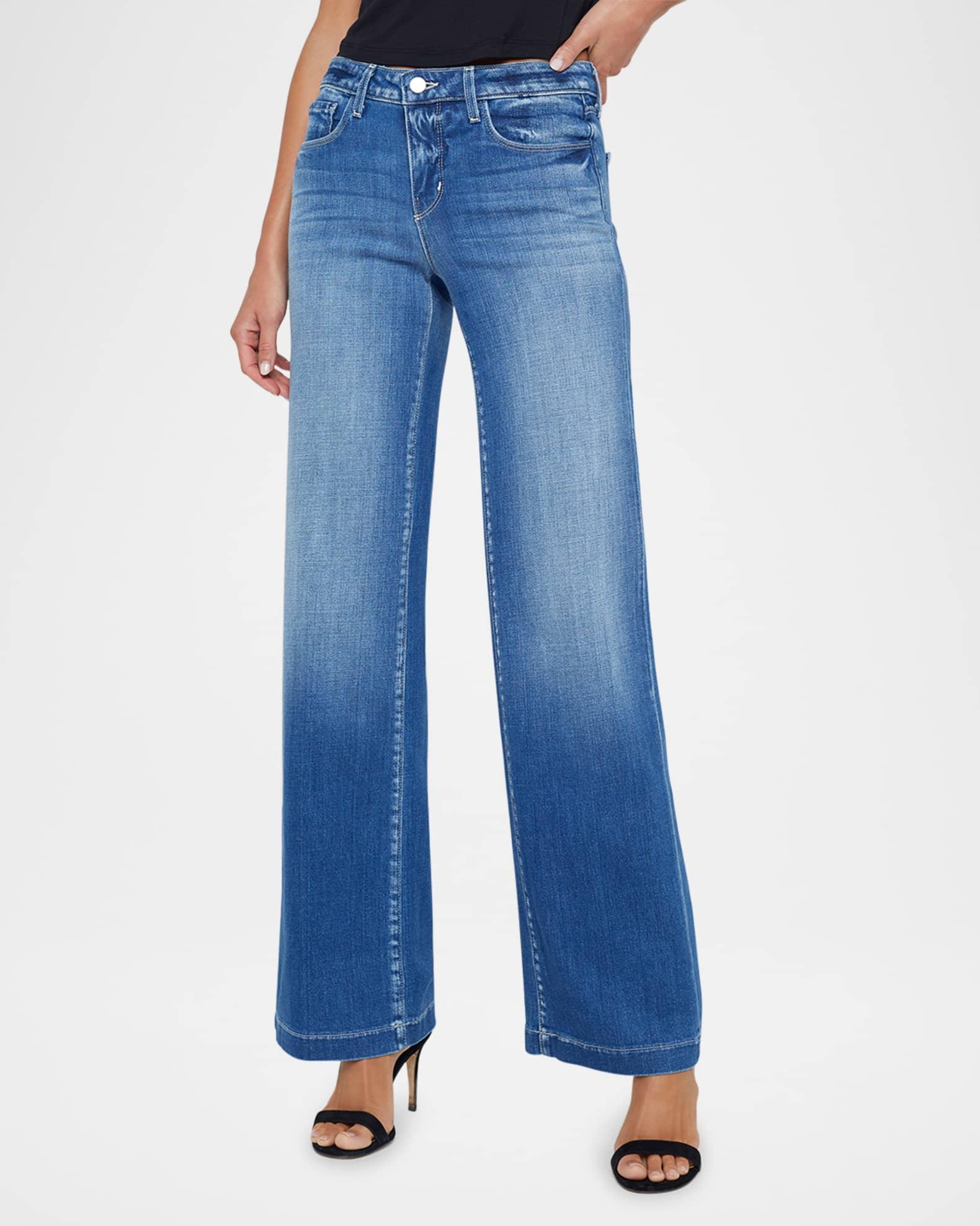 Joanne Low-Rise Wide-Leg Jeans Product Image