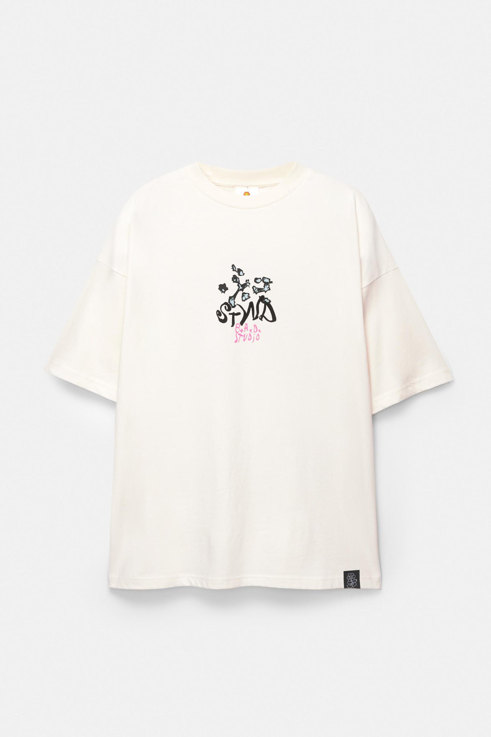 Bráulio Amado pink T-shirt Product Image