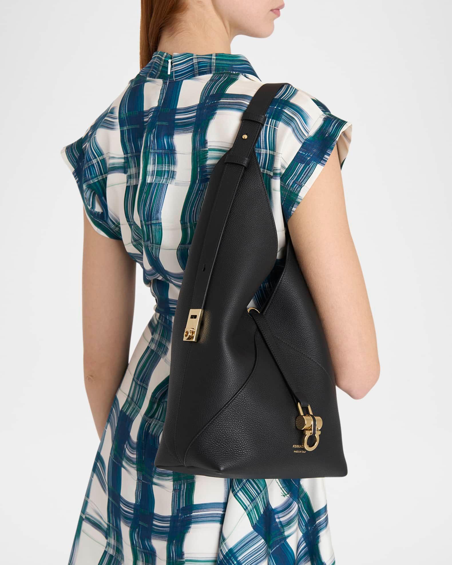 Origami Leather Hobo Bag Product Image