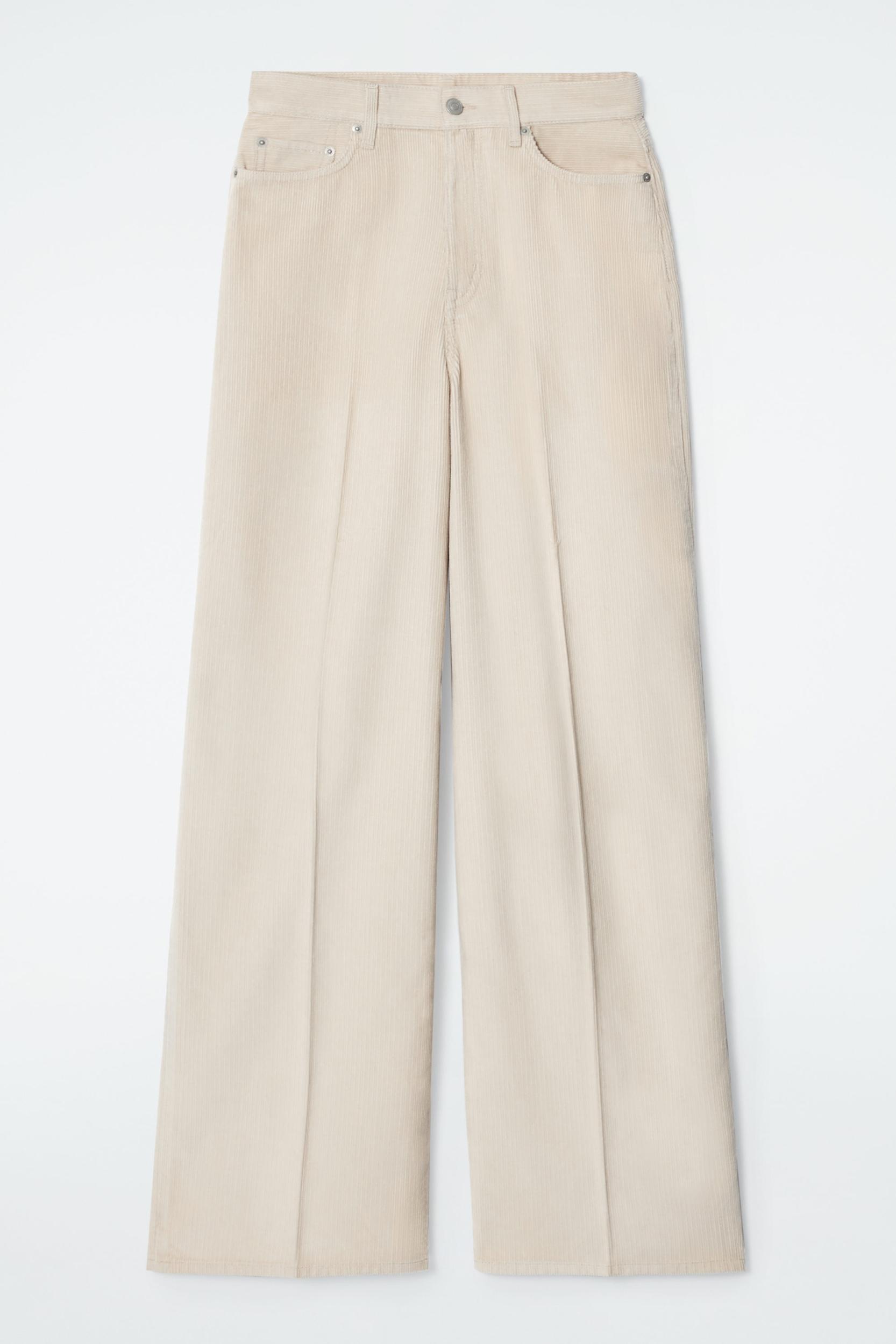 TIDE CORDUROY WIDE-LEG JEANS Product Image