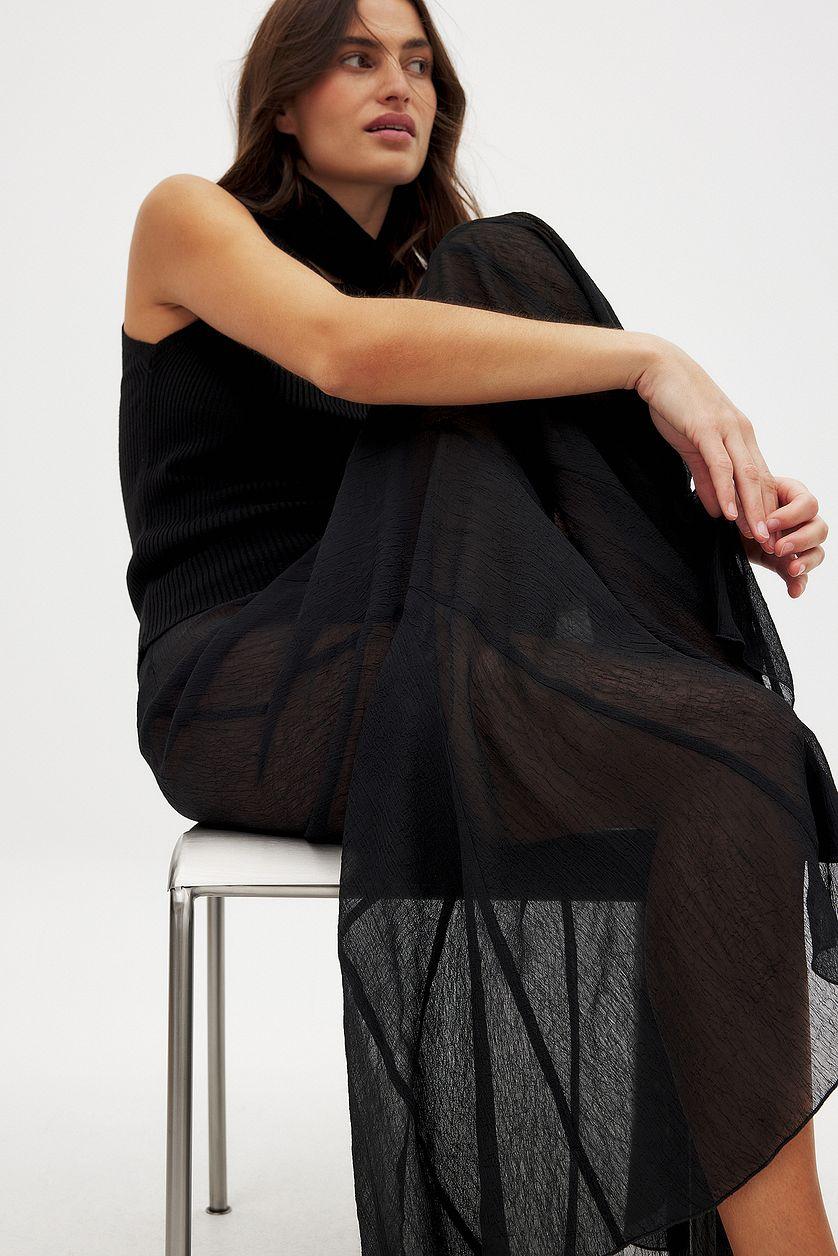 Seethrough Maxi Skirt Product Image