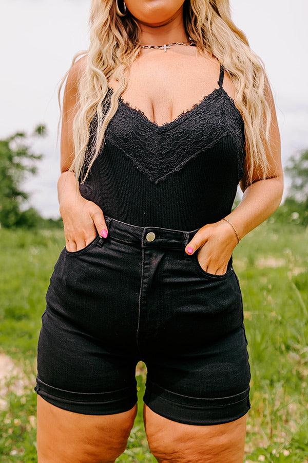 Risen The Lilliana High Waist Shorts Curves Product Image