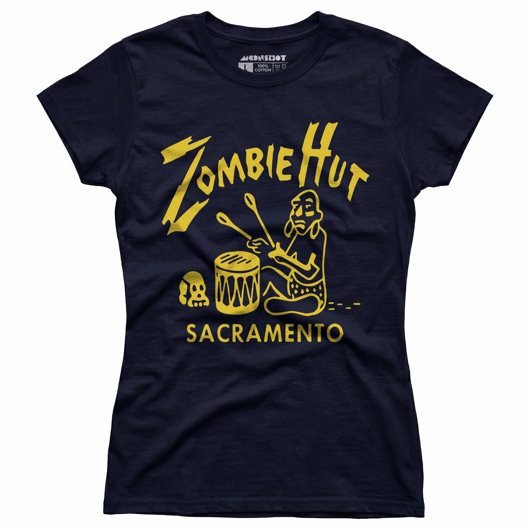 Zombie Hut - Sacramento, CA - Vintage Tiki Bar - Women's T-Shirt Female Product Image