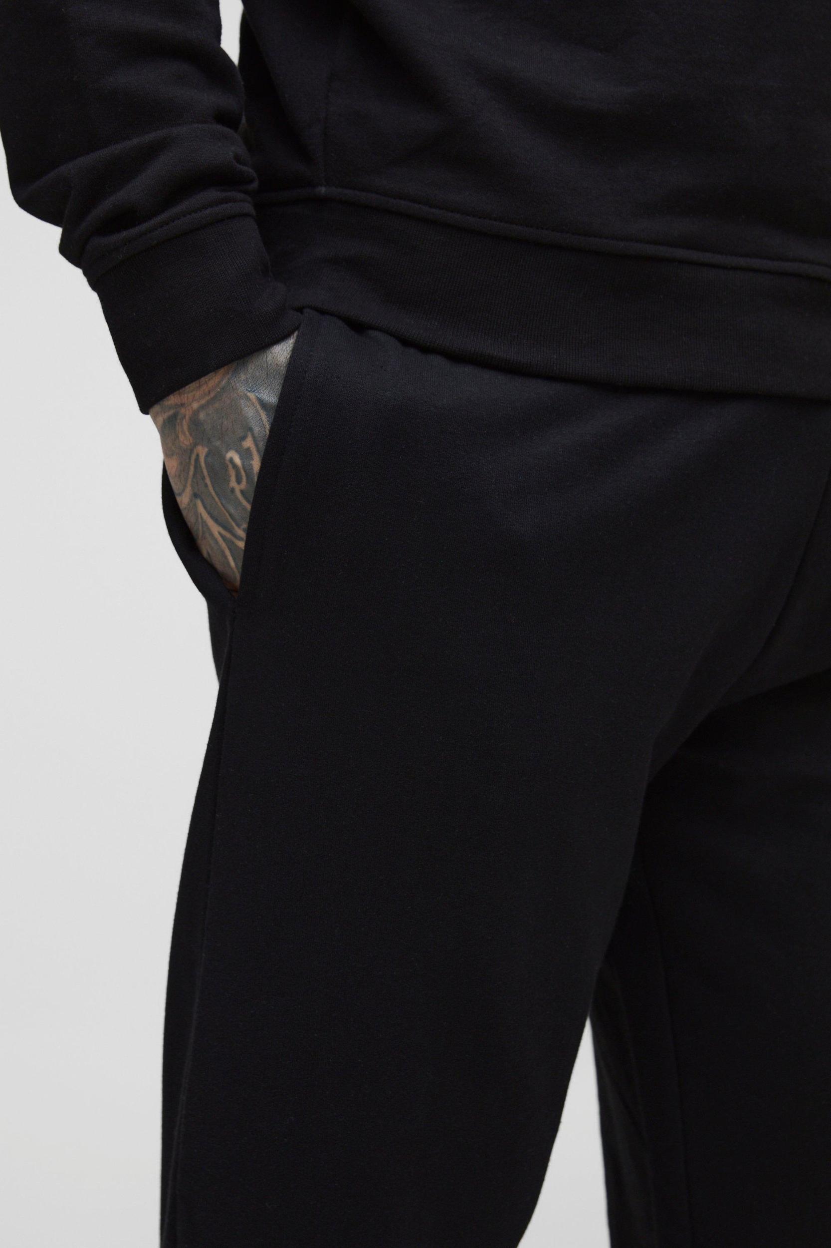 Tall Lightweight Regular Fit Split Hem Basic Sweatpants | boohooMAN USA Product Image