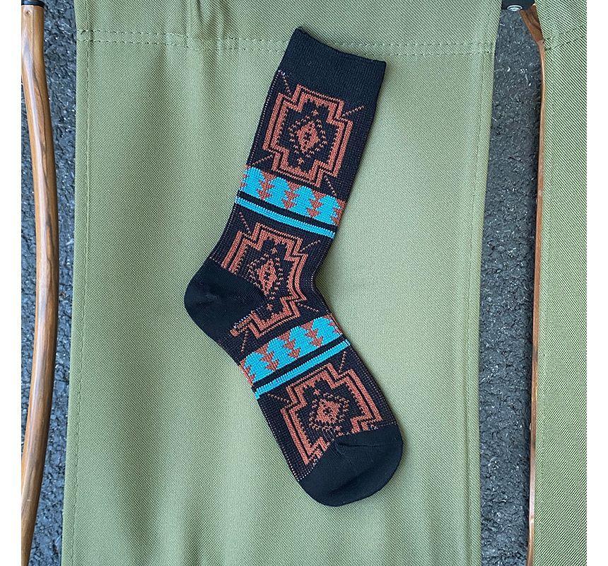 Traditional Pattern Mid Calf Socks Product Image