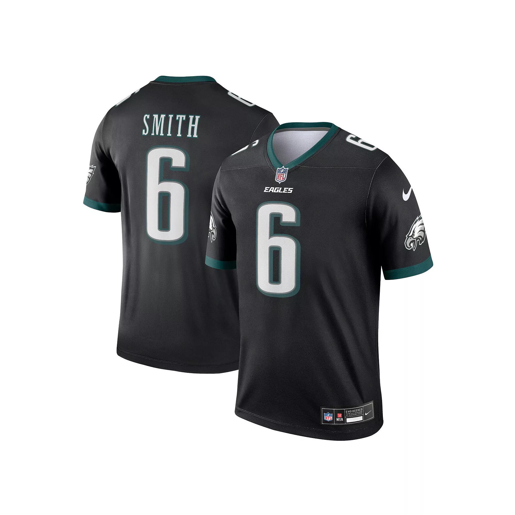 Men's Nike DeVonta Smith Black Philadelphia Eagles Legend Jersey,  Product Image