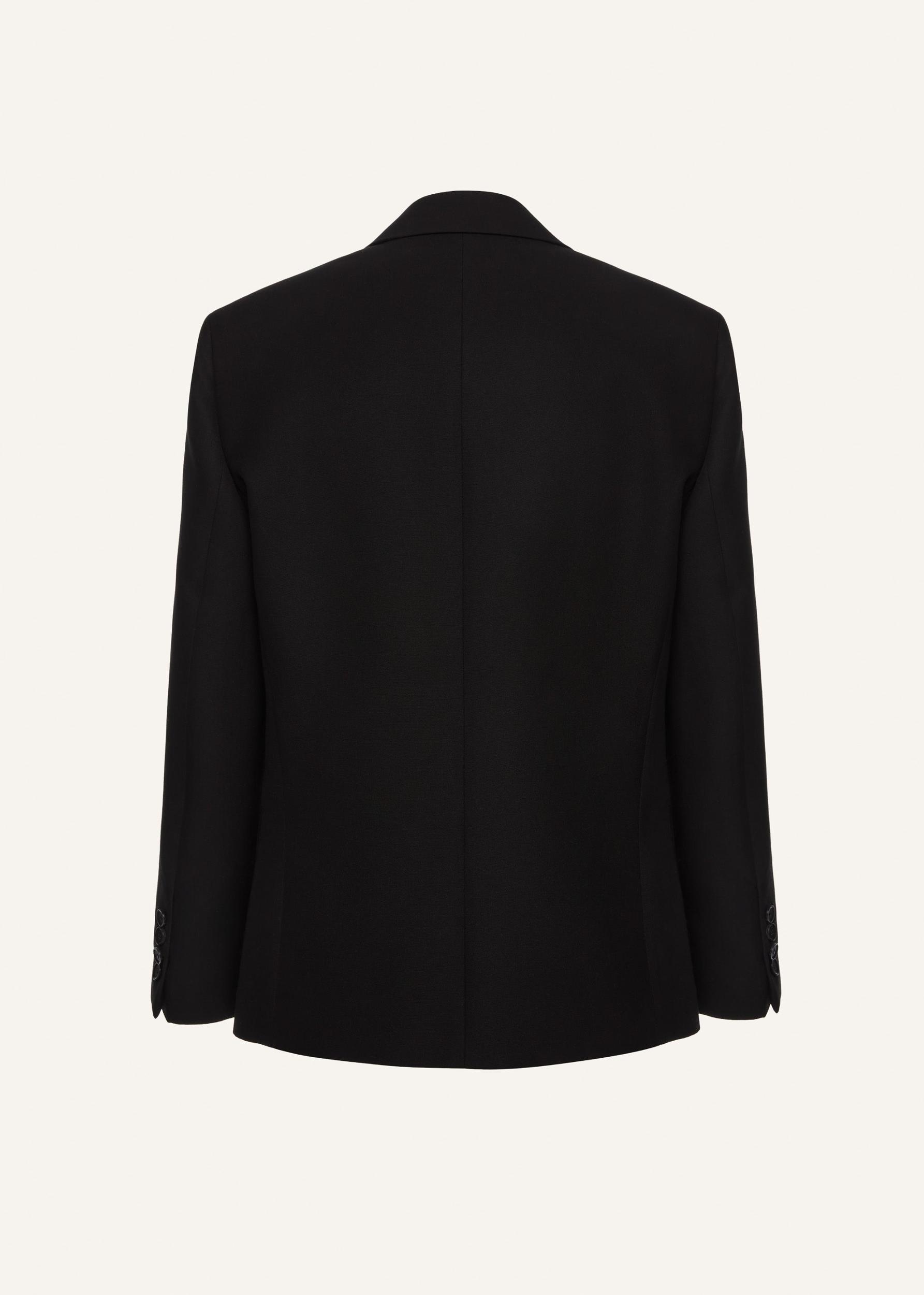 Classic oversized blazer in black Product Image