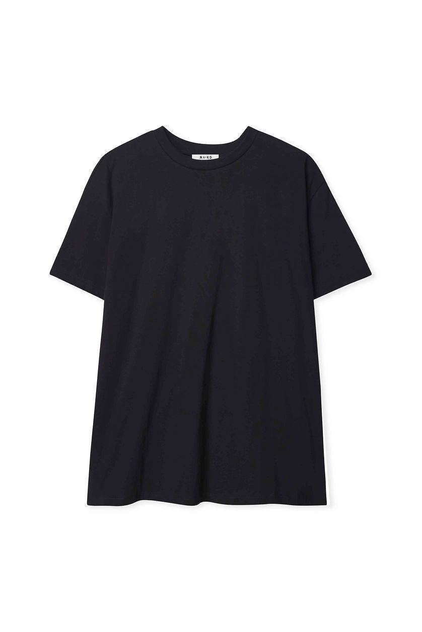 Round Neck Oversized Tee Product Image