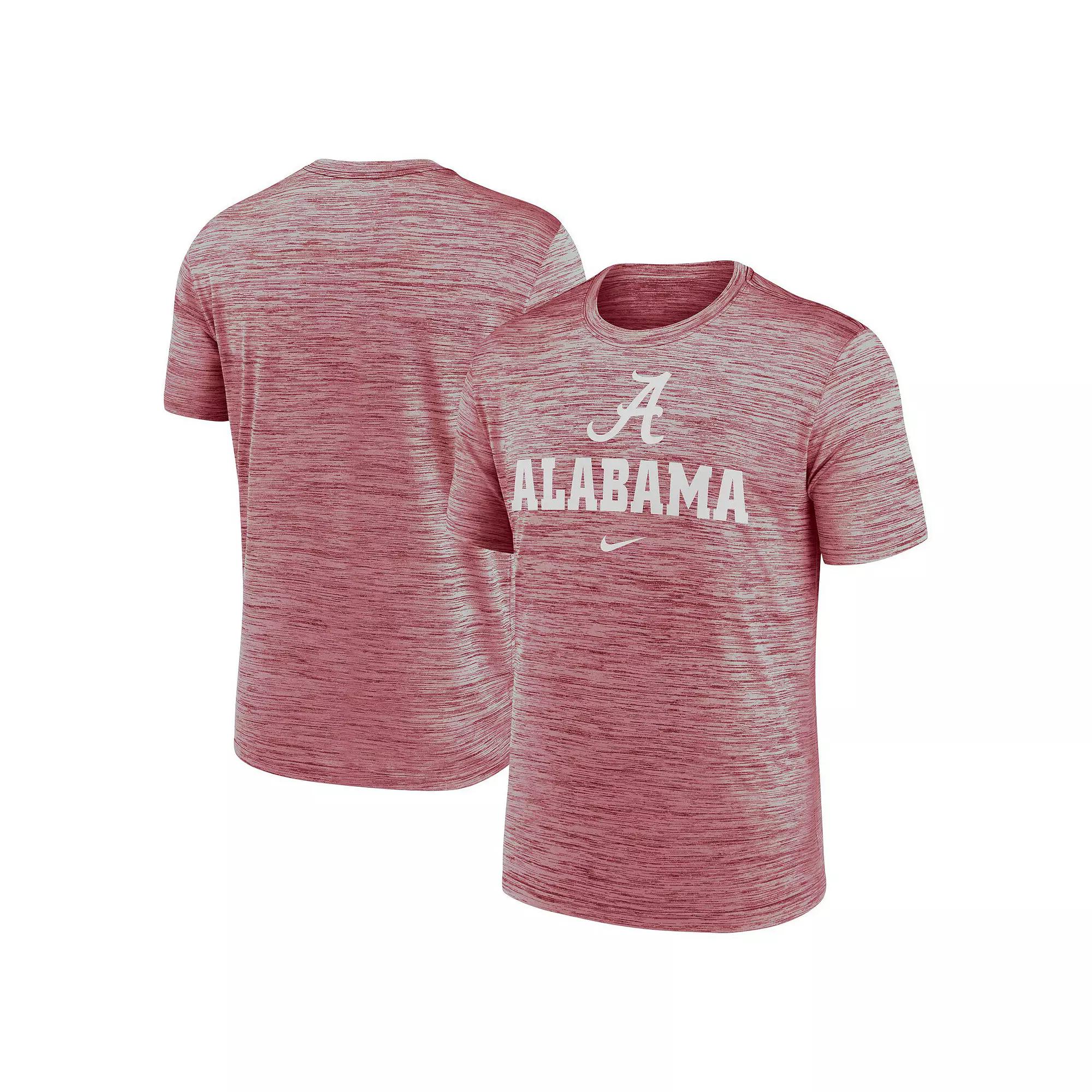 Men's Nike Crimson Alabama Crimson Tide Primetime Velocity T-Shirt, Size: XL, Red Product Image