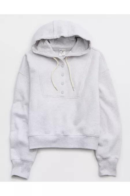 OFFLINE By Aerie Cloud Fleece Snap Front Hoodie Women's Product Image