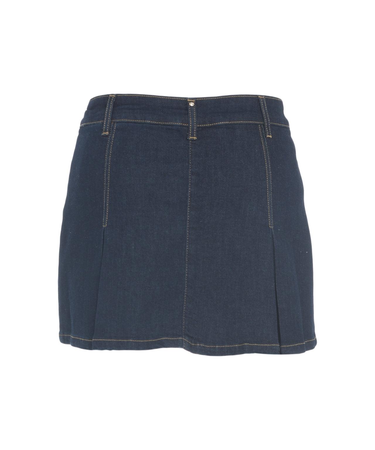 Denim mini skirt Product Image