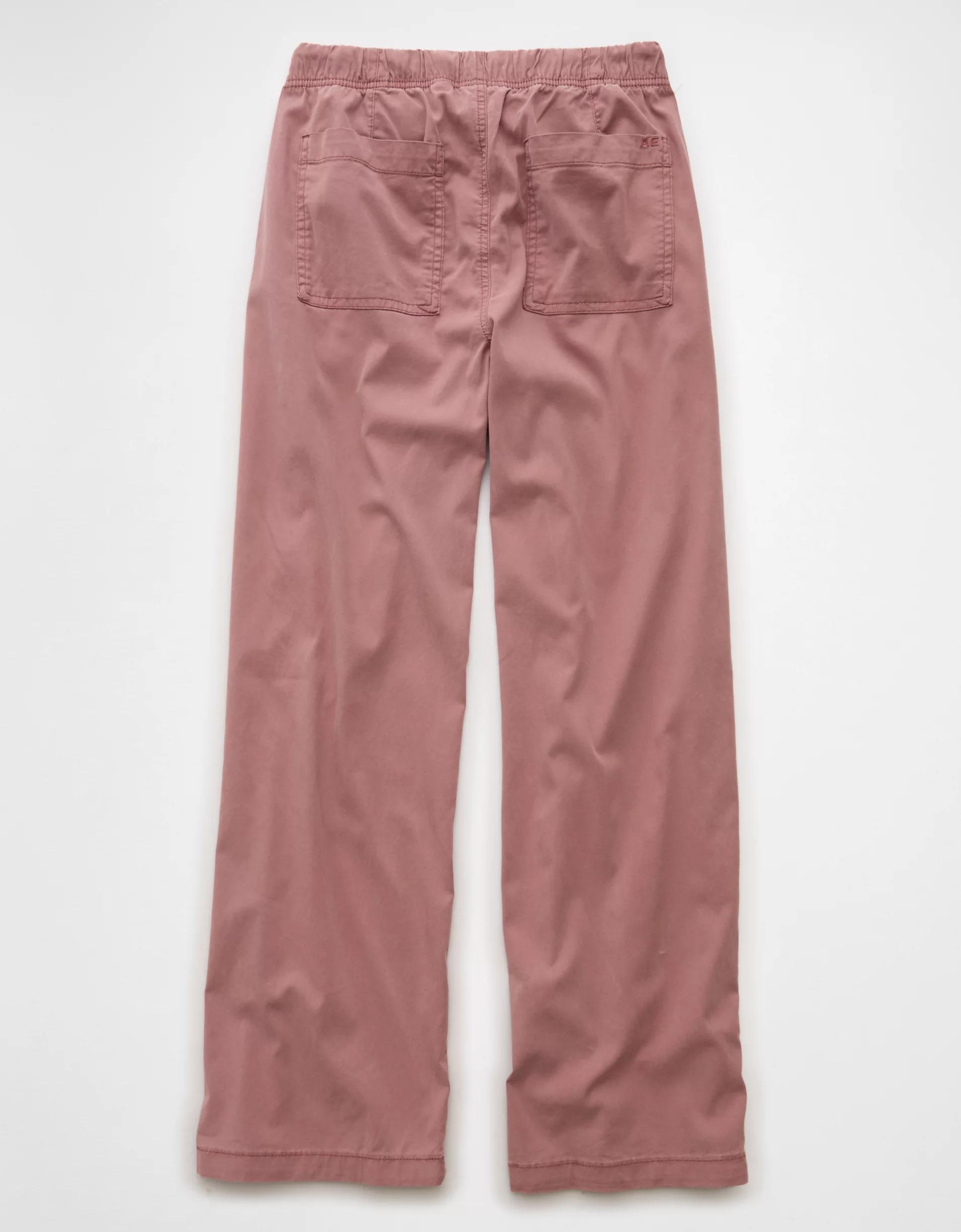 AE Mid-Rise Wide-Leg Pull-On Pant Product Image
