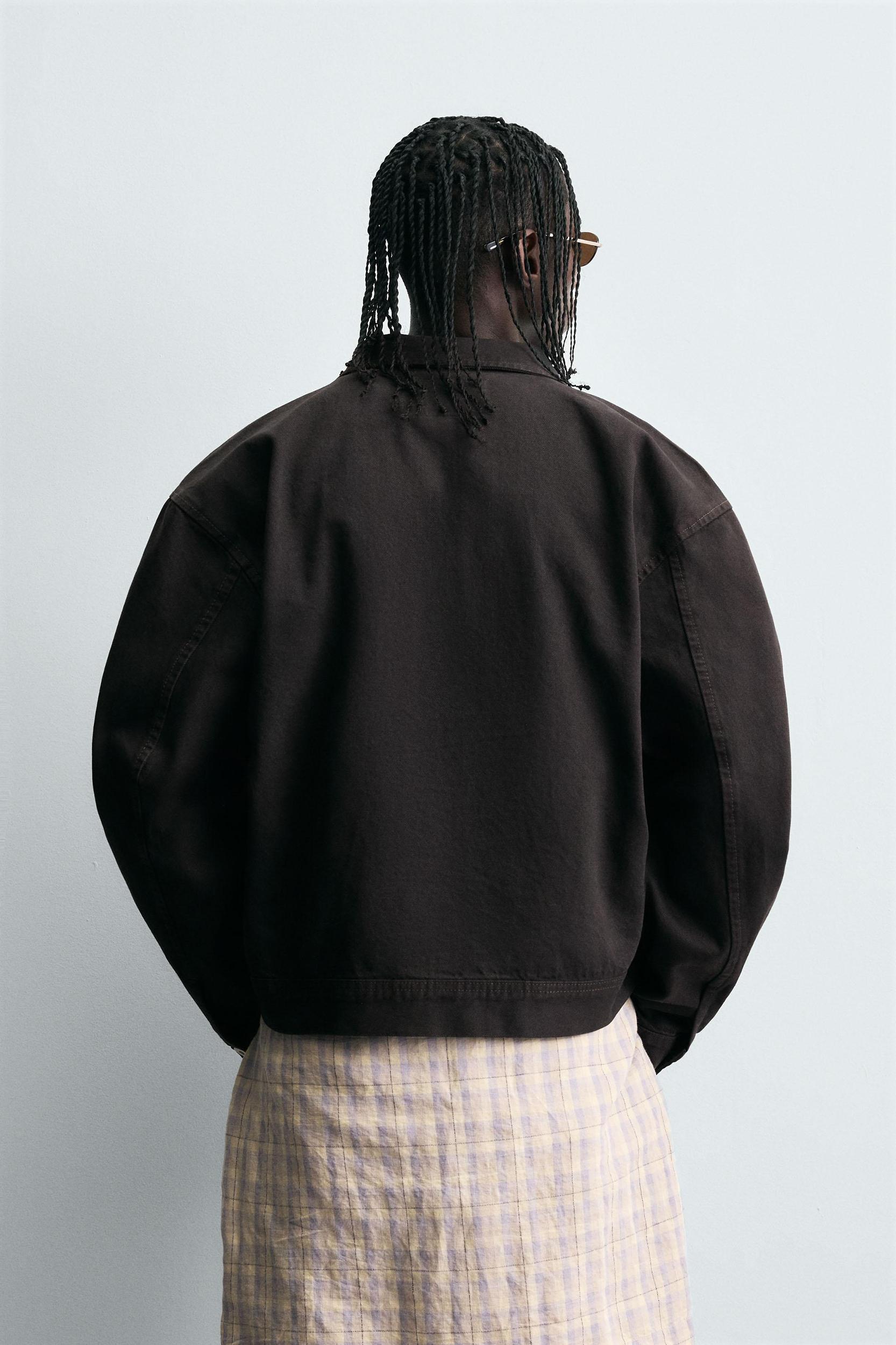 RELAXED FIT DENIM JACKET Product Image