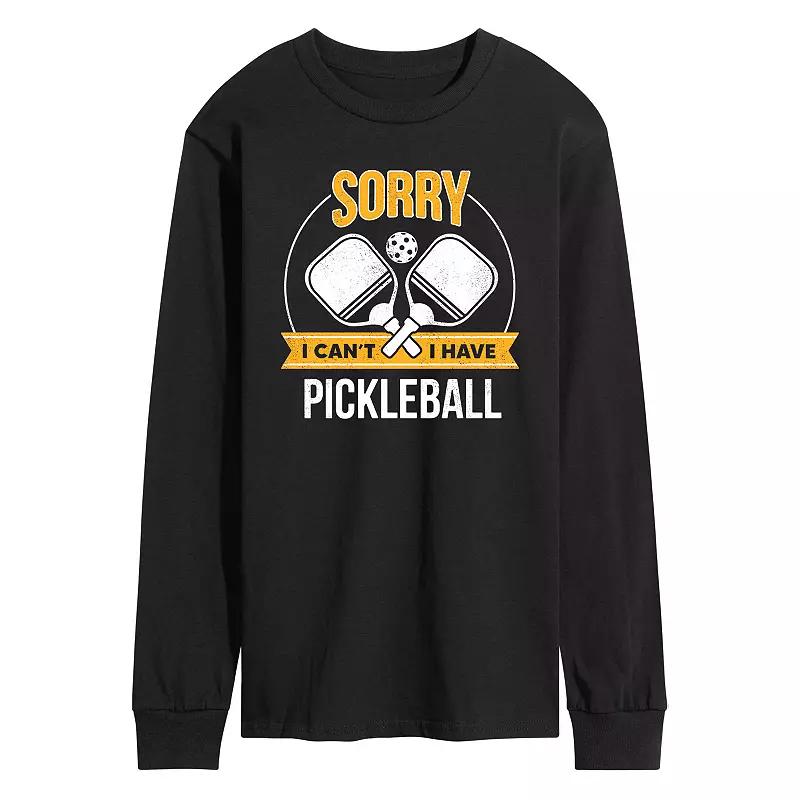 Men's Sorry Can't Pickleball Tee,  Product Image