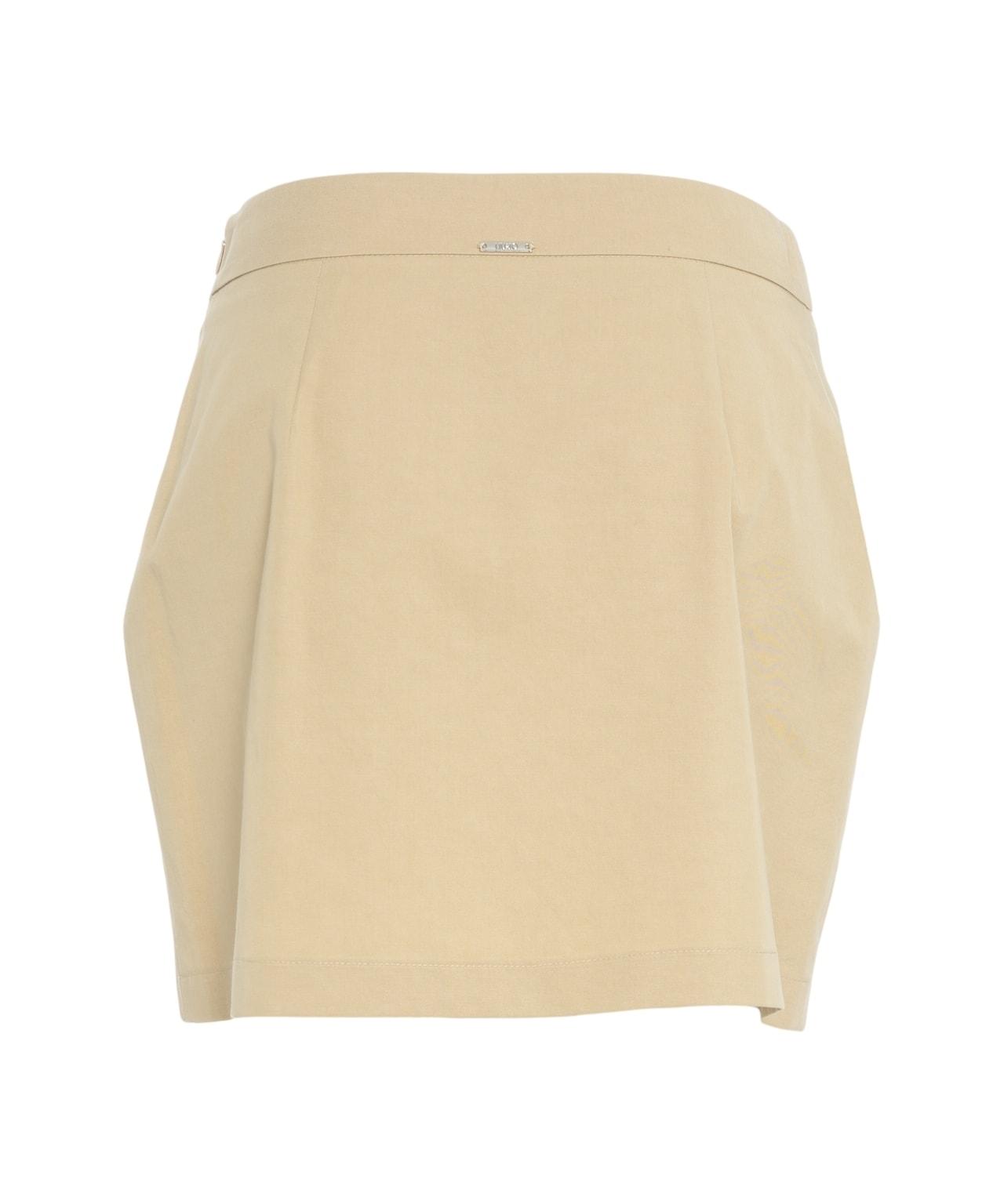 Mini skirt with flap pockets Product Image