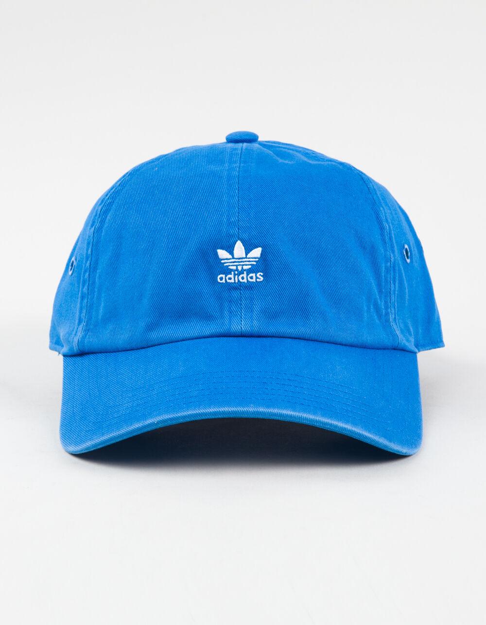 ADIDAS Originals Mini Logo Womens Relaxed Strapback Hat - BLUE Product Image