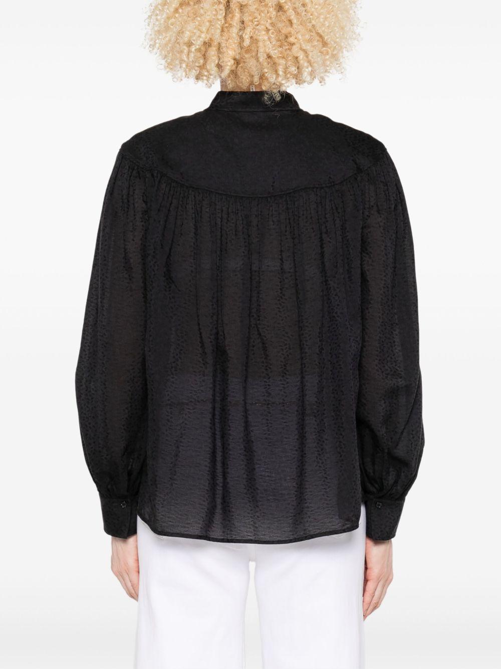 long-sleeve blouse Product Image