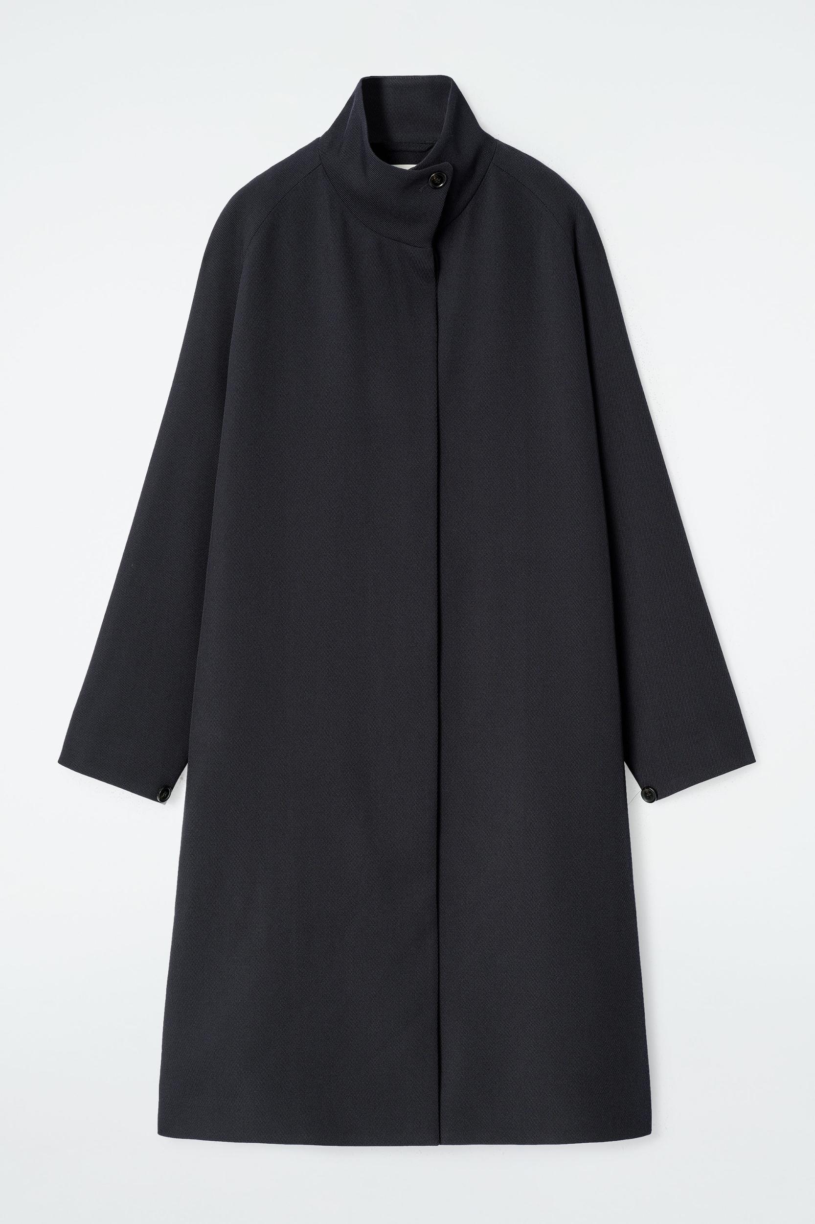 TRAPEZE WOOL-BLEND COAT Product Image