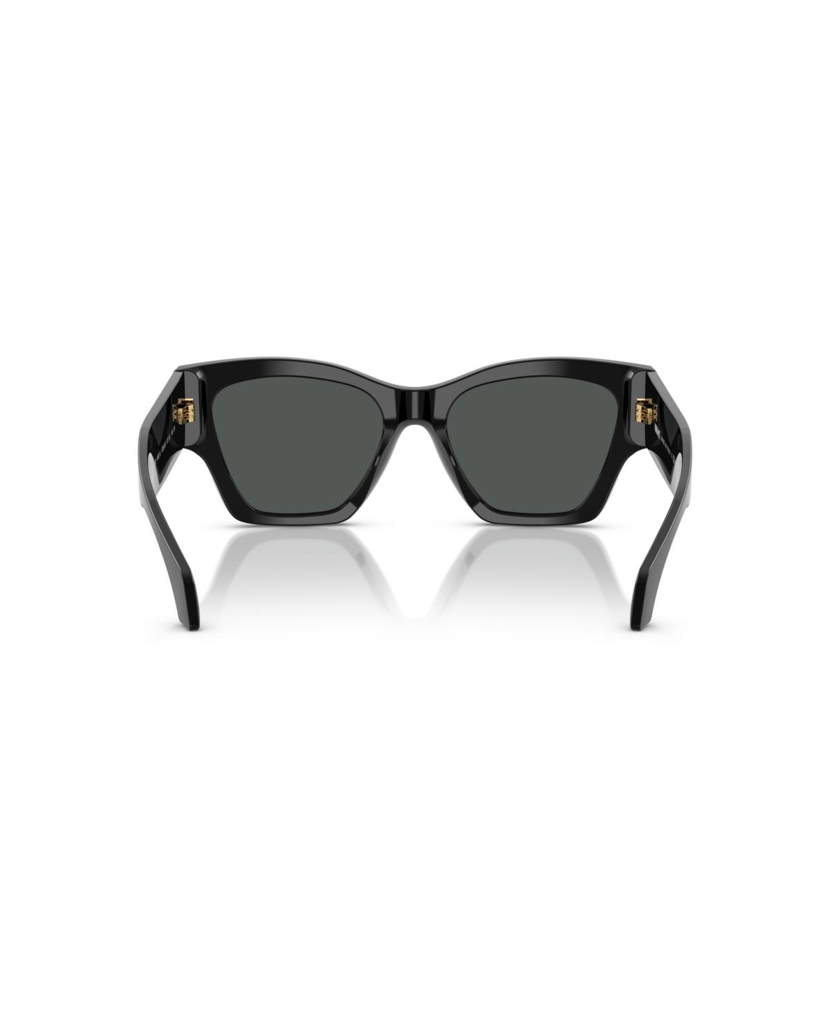 VERSACE Ve4492u Square Logo-print Sunglasses In Black Product Image
