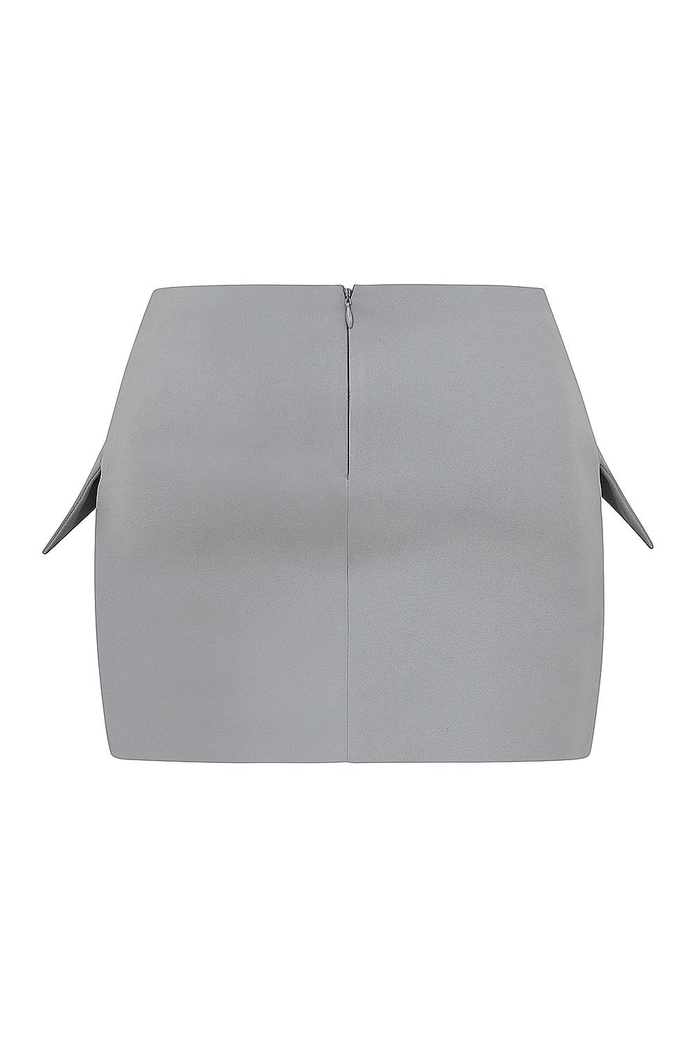 Cici  french grey a-line mini skirt Product Image
