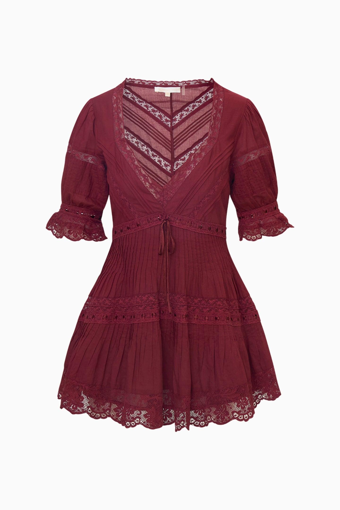 Lilias Cotton Mini Dress Product Image