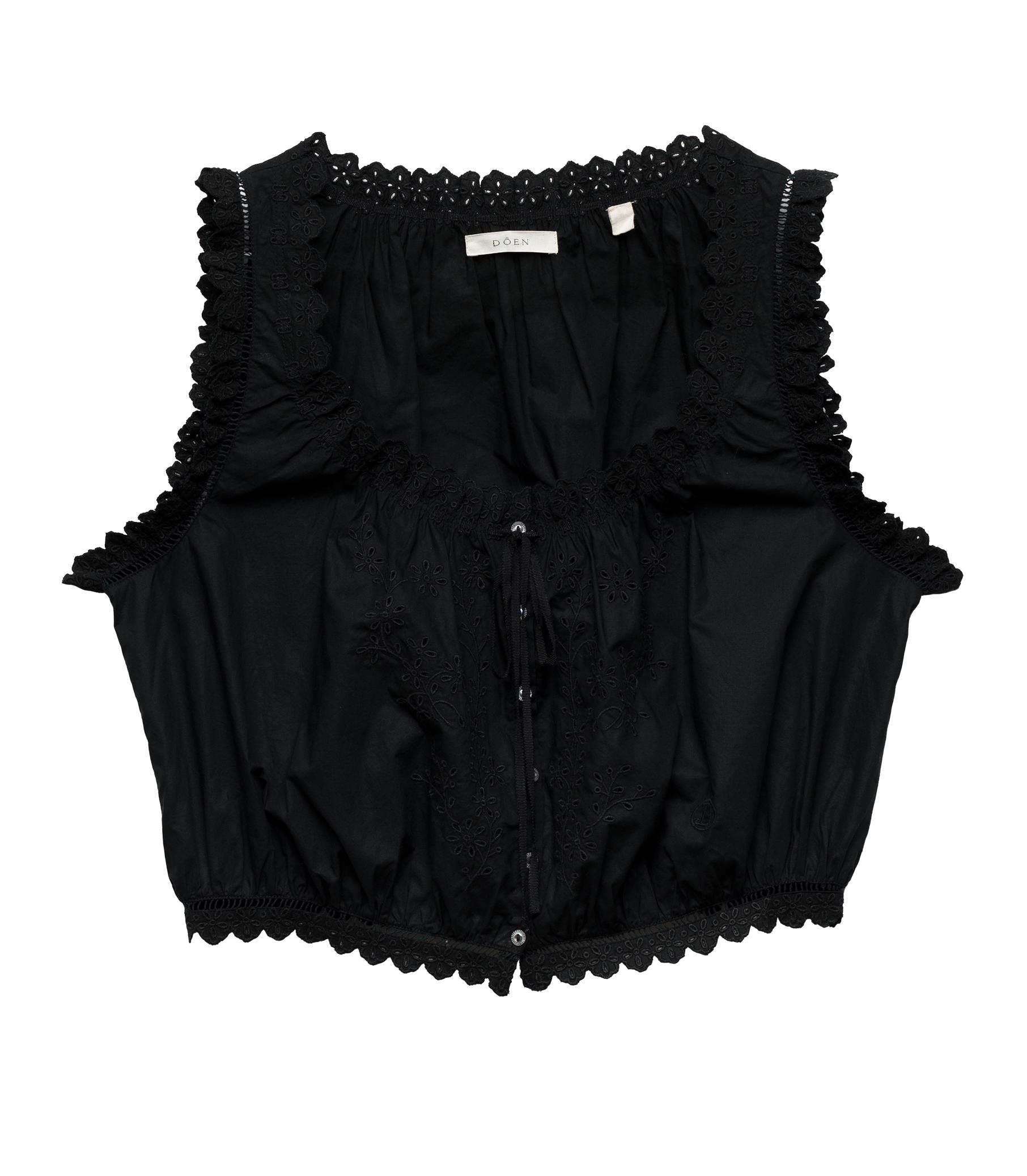 TRAVELER TOP -- BLACK Product Image