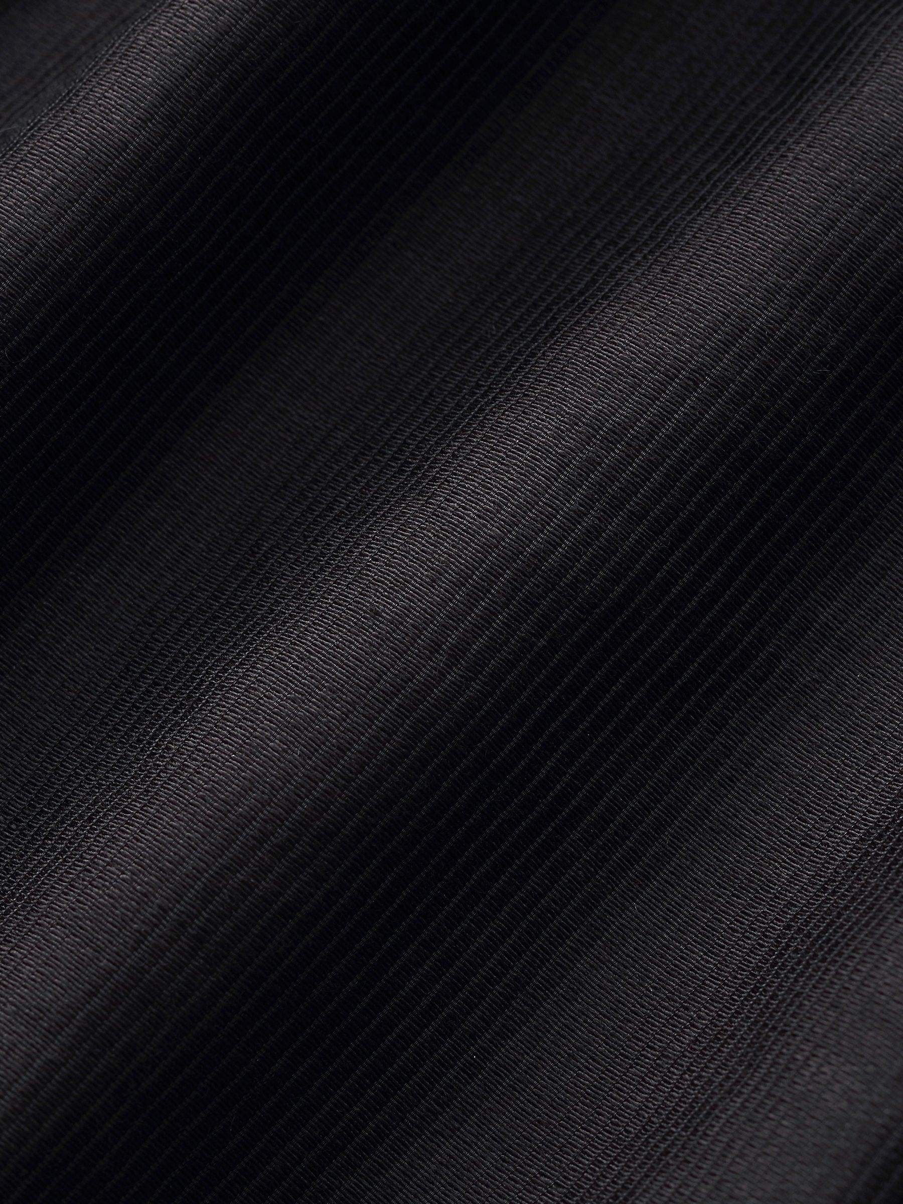 Tencel Blend Puff Sleeve Women Ruffe Patchwork Top Product Image