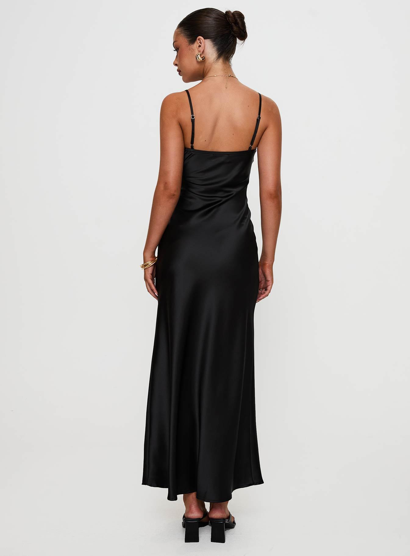 Blackthorn Maxi Dress Black Product Image