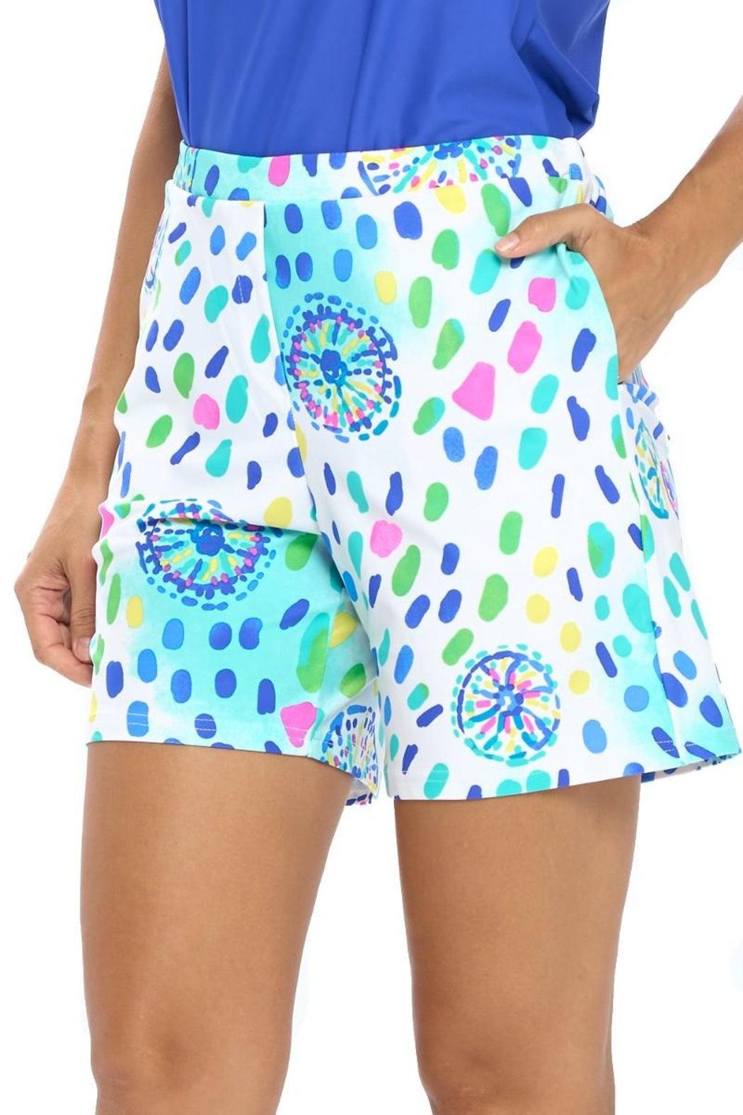 White Star Pull-On Shorts Product Image