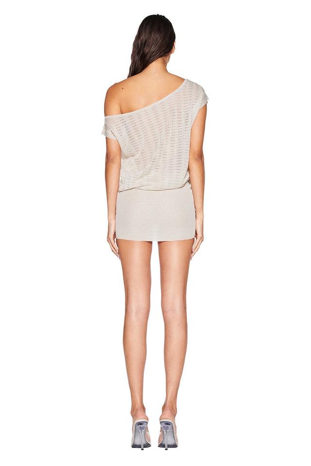 XOLA MINI DRESS - SILVER Product Image