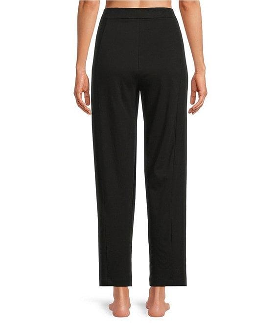 Eileen Fisher Organic Cotton Interlock Knit Coordinating Lantern Sleep Pants Product Image