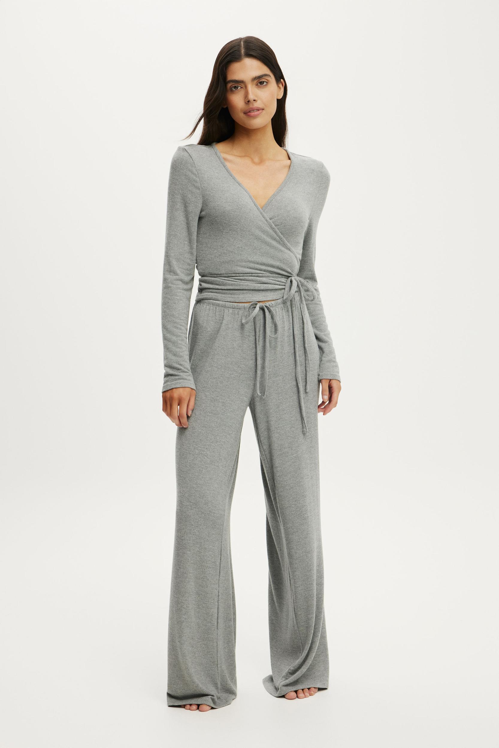 Super Soft Wrap Long Sleeve Top Product Image