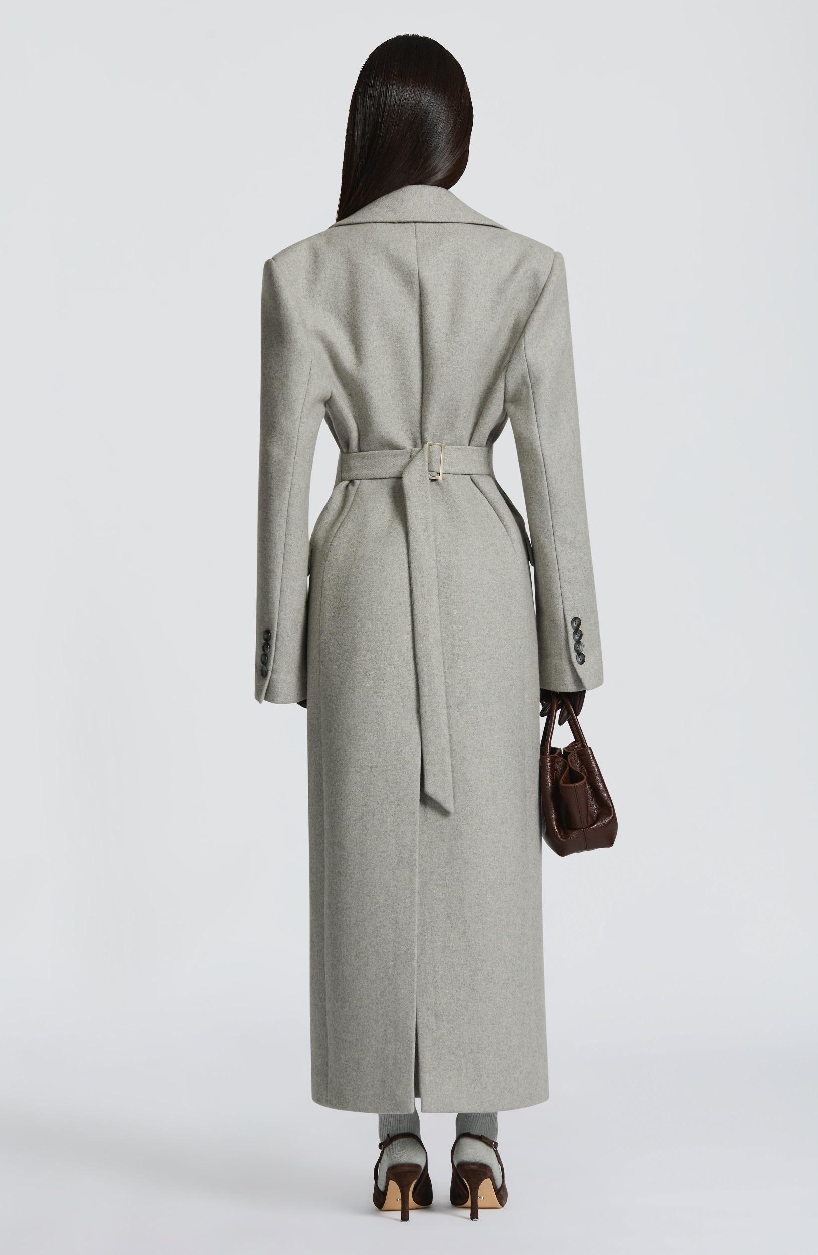 Ursula Coat - Light Grey Product Image