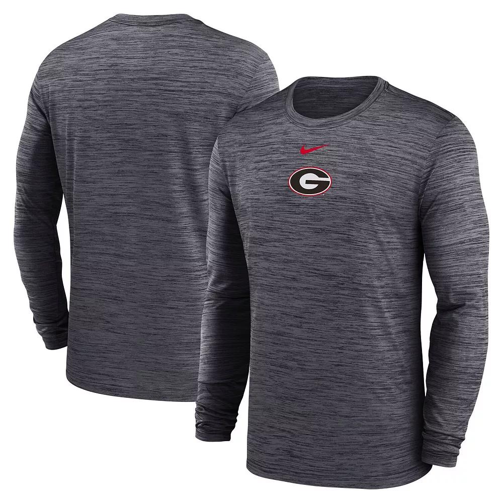 Men's Nike Black Las Vegas Raiders Velocity Long Sleeve T-Shirt,  Product Image