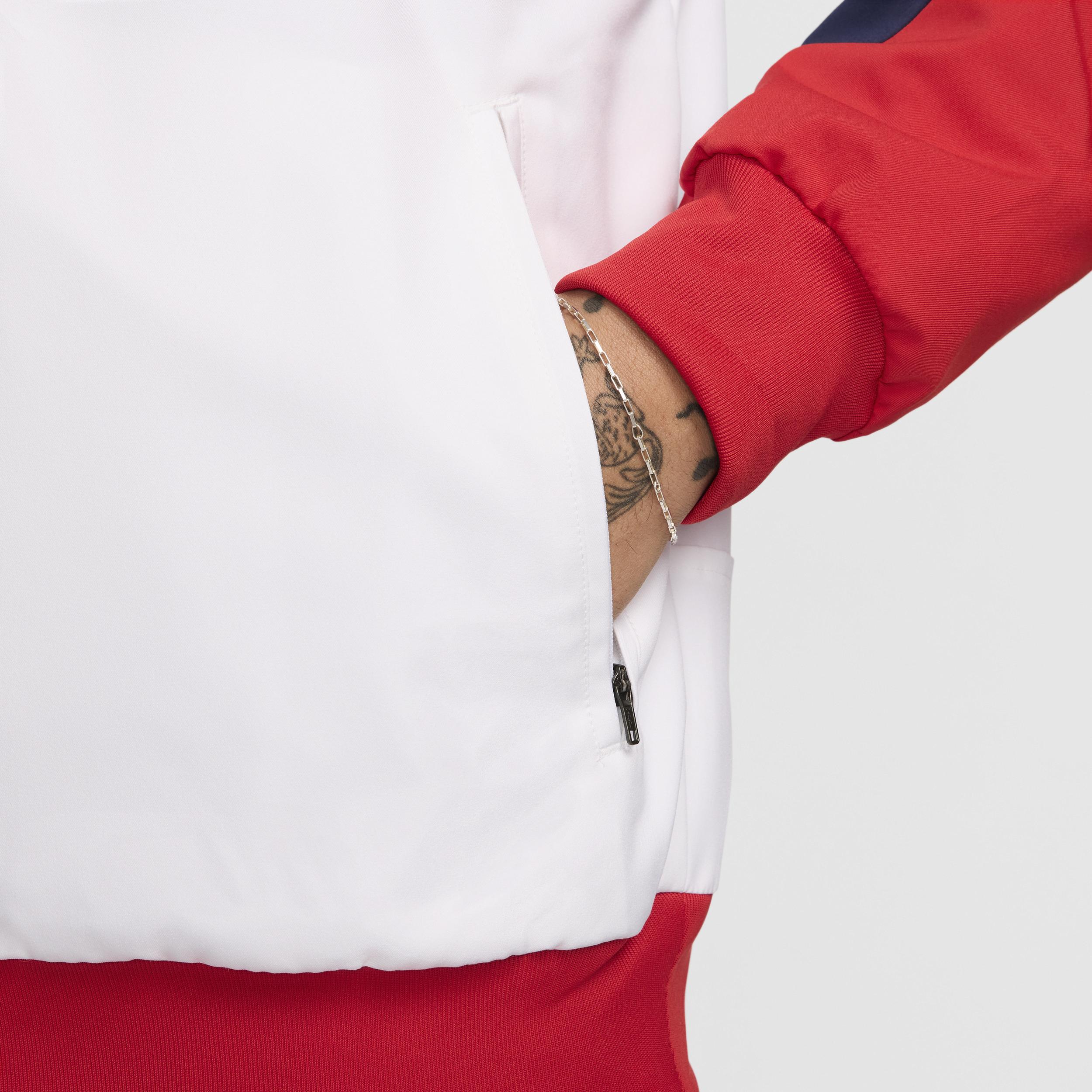 Men's Nike White Paris Saint-Germain 2024/25 Strike Anthem Full-Zip Jacket,  Product Image