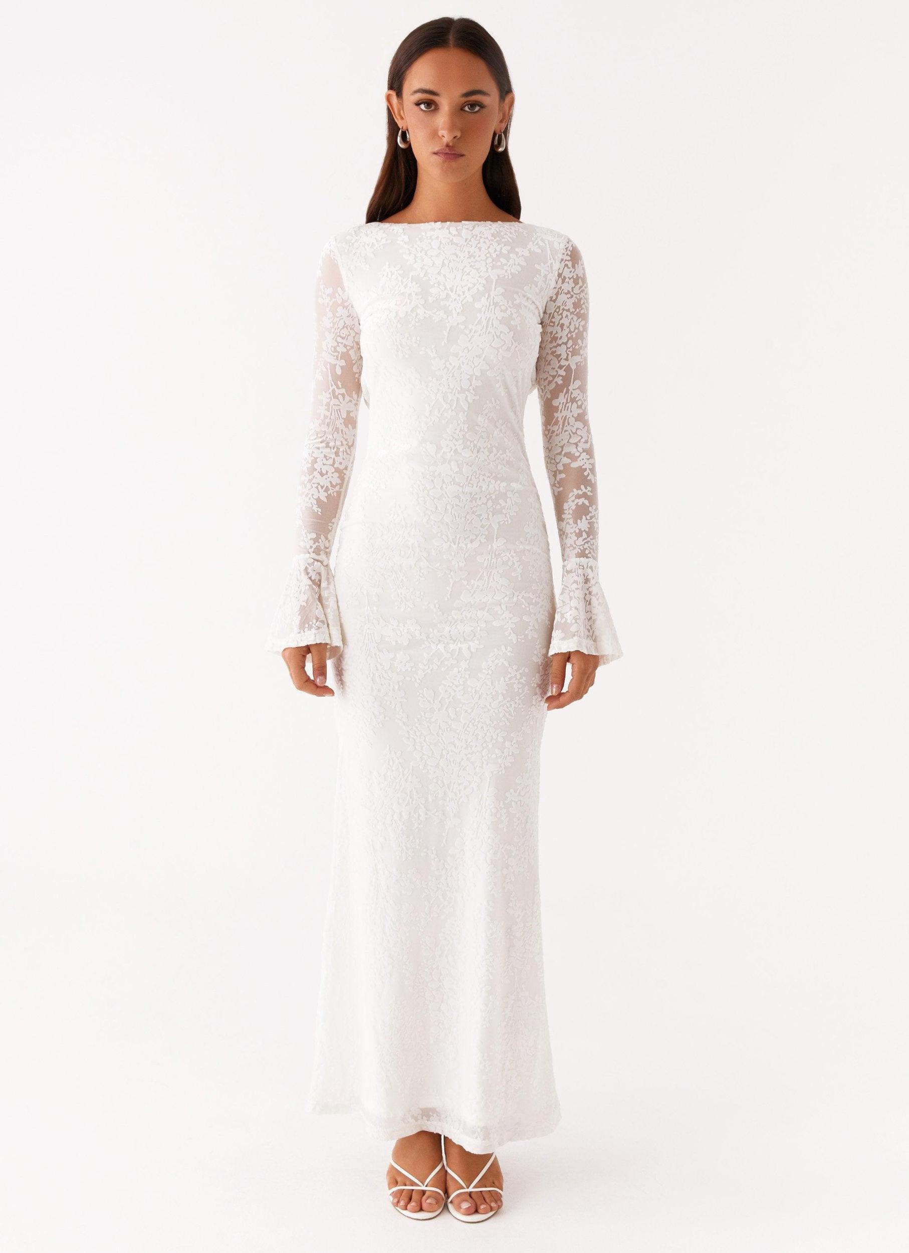 Thriving Maxi Dress - White Product Image