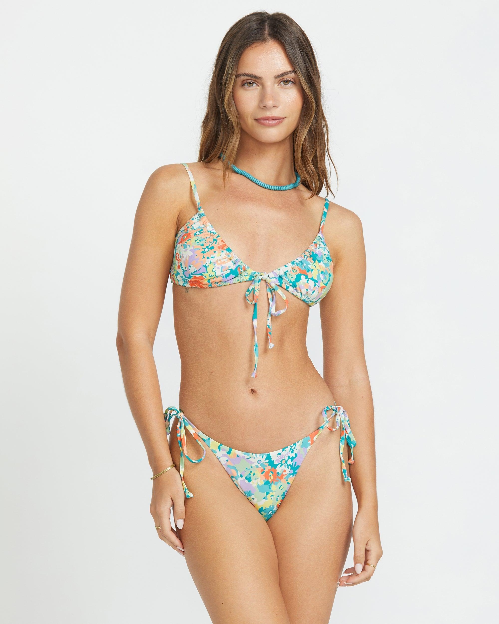 Bella Costa Cara Bralette Bikini Top - Multi Female Product Image