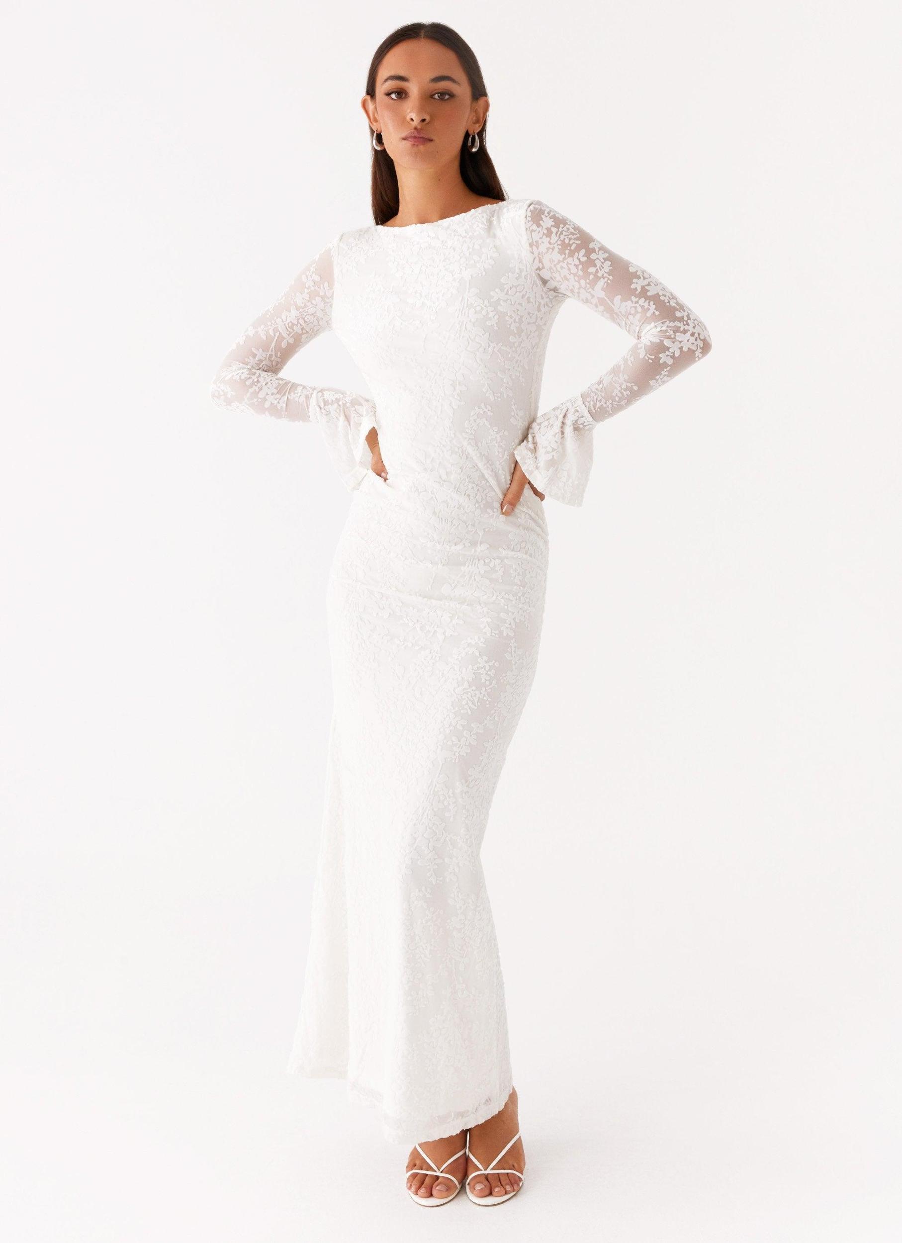 Thriving Maxi Dress - White Product Image