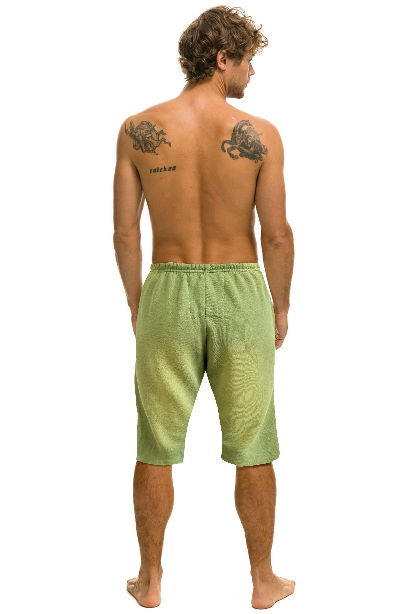 ESSENTIAL MENS SWEATSHORTS - FADED ARMY Male Product Image