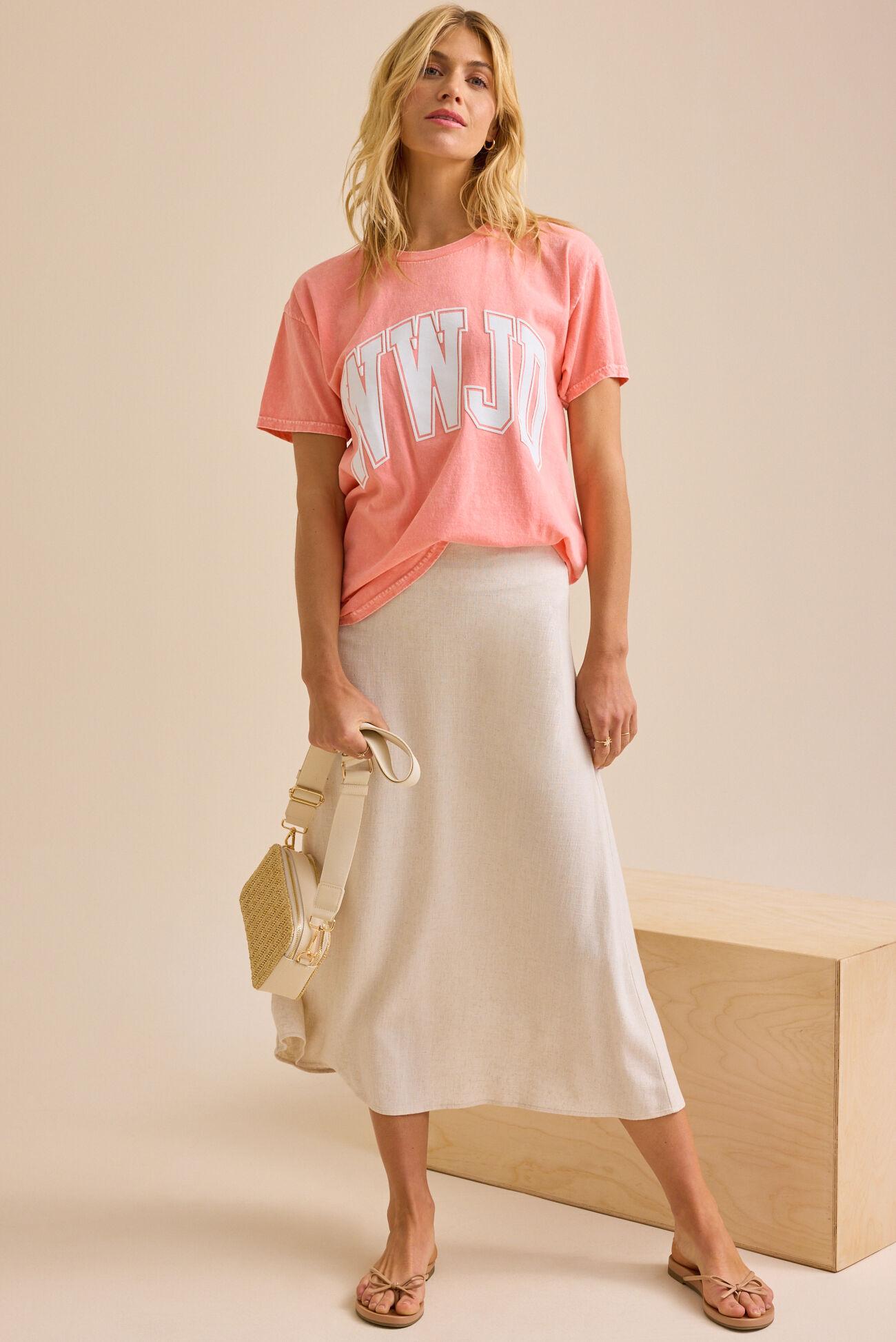 WWJD Oversized Graphic Tee Product Image