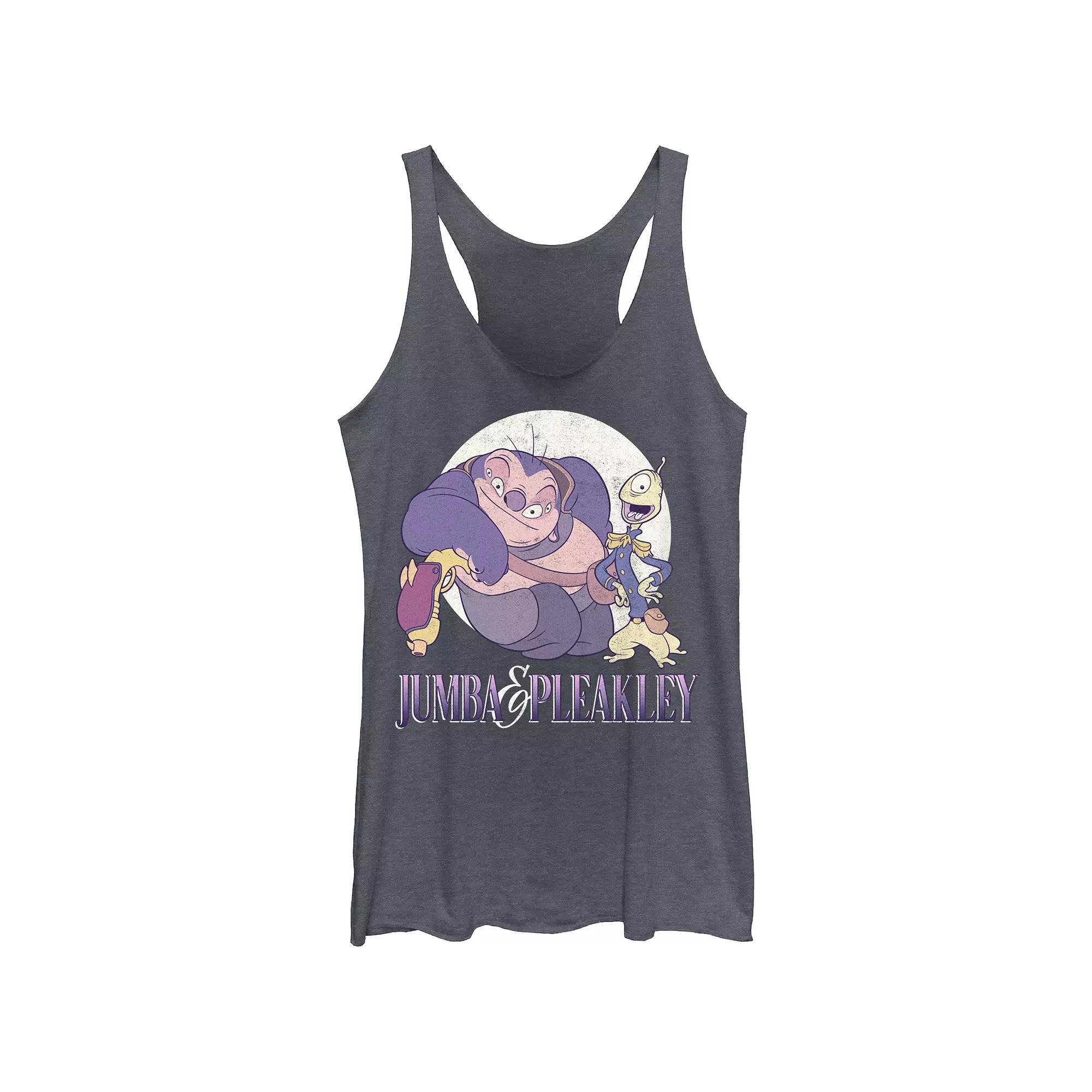 Disney's Lilo & Stitch Need More Coffee Juniors' Tri-Blend Racerback Tank Top, Girl's,  Product Image