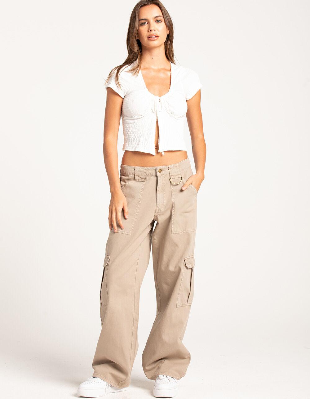 RSQ Womens Flyaway Top - OFF WHITE Product Image