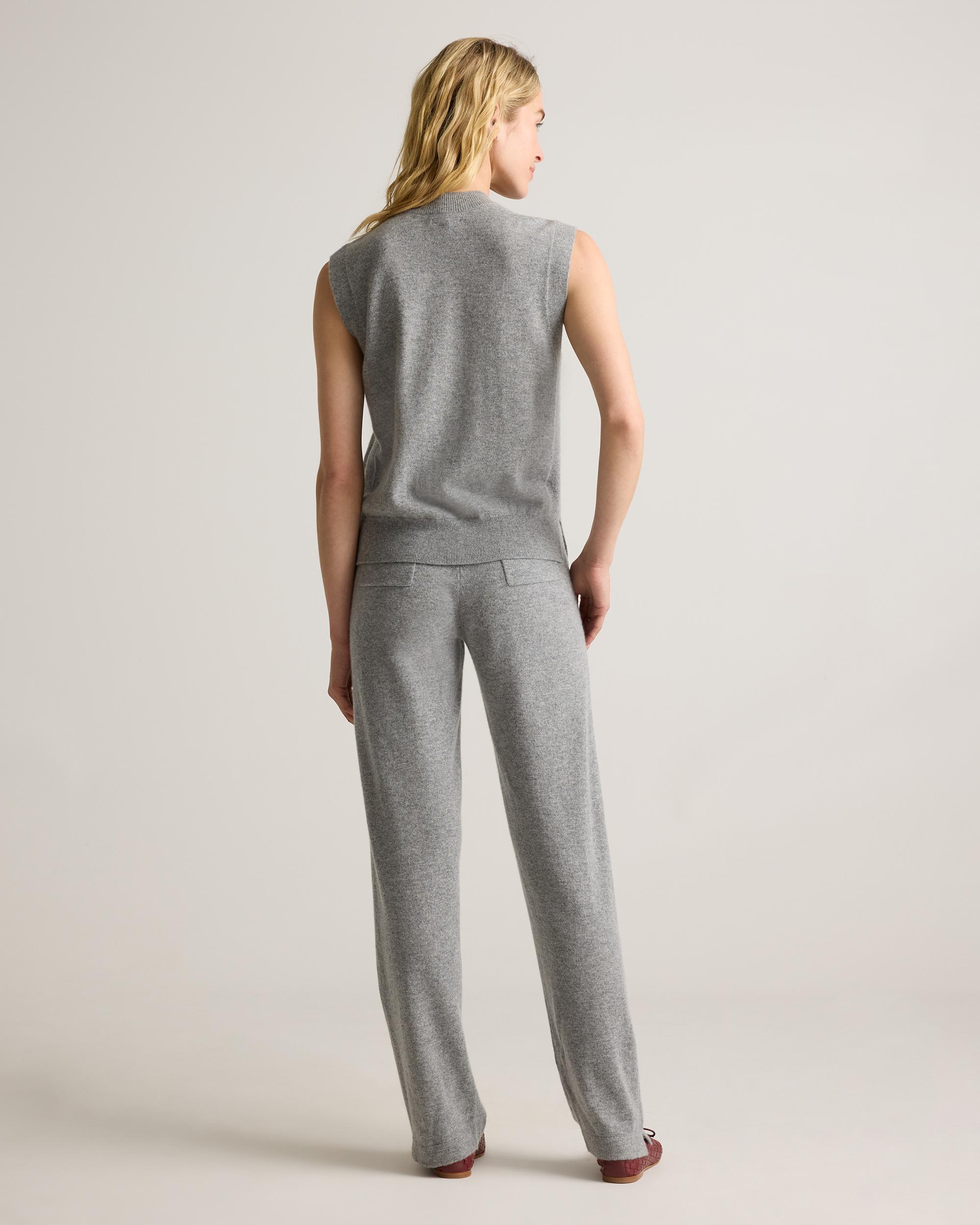 Quince | Women's Mongolian Cashmere Mock Neck Sweater Vest Product Image