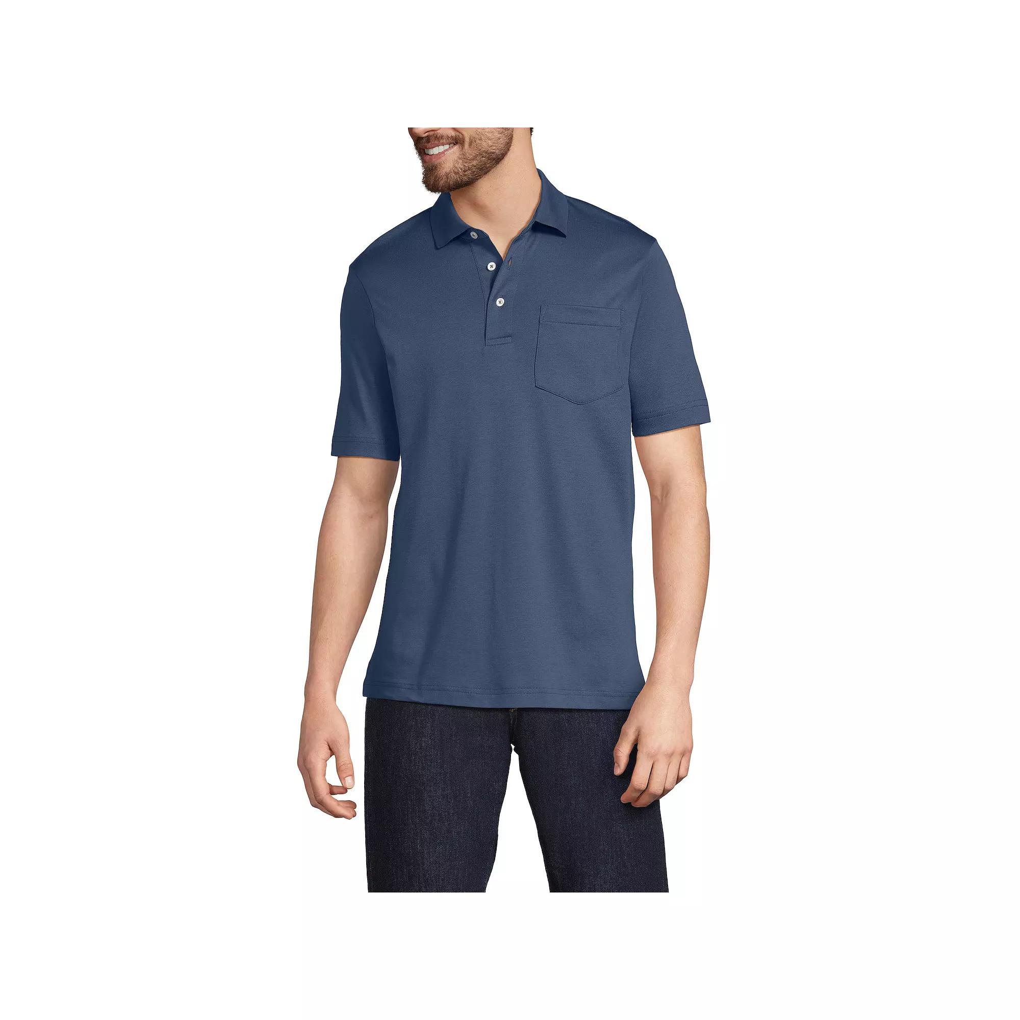 Big & Tall Lands' End Supima Polo, Men's,  Product Image