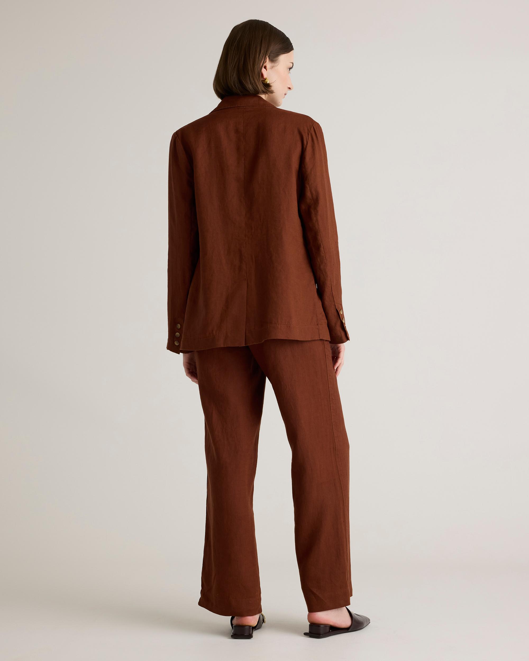 Quince | Women's 100% European Linen Wide Leg Pants Product Image