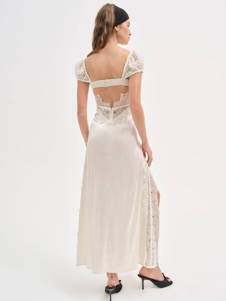 Casey Maxi Dress — White Product Image