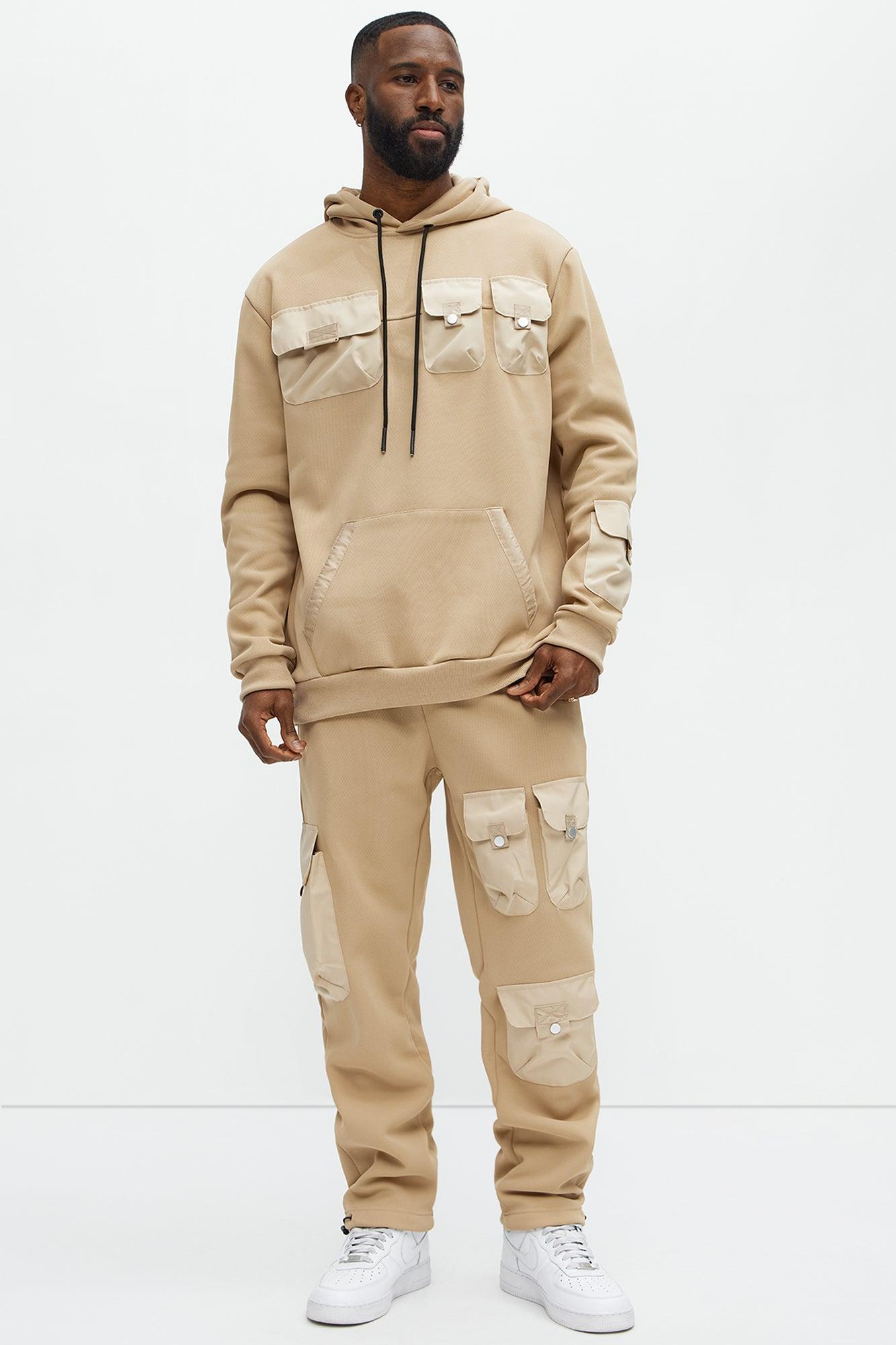 Field Cargo Hoodie - Khaki Product Image