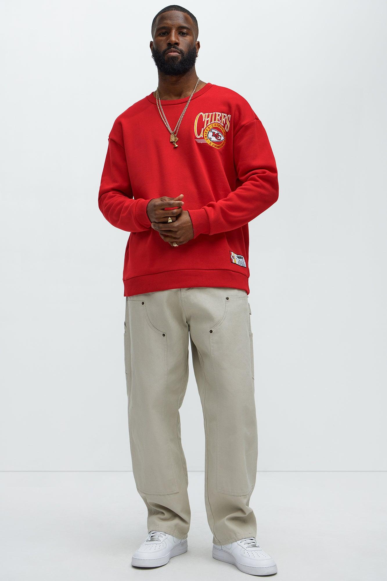 Chiefs Crew Neck Sweatshirt - Red Product Image