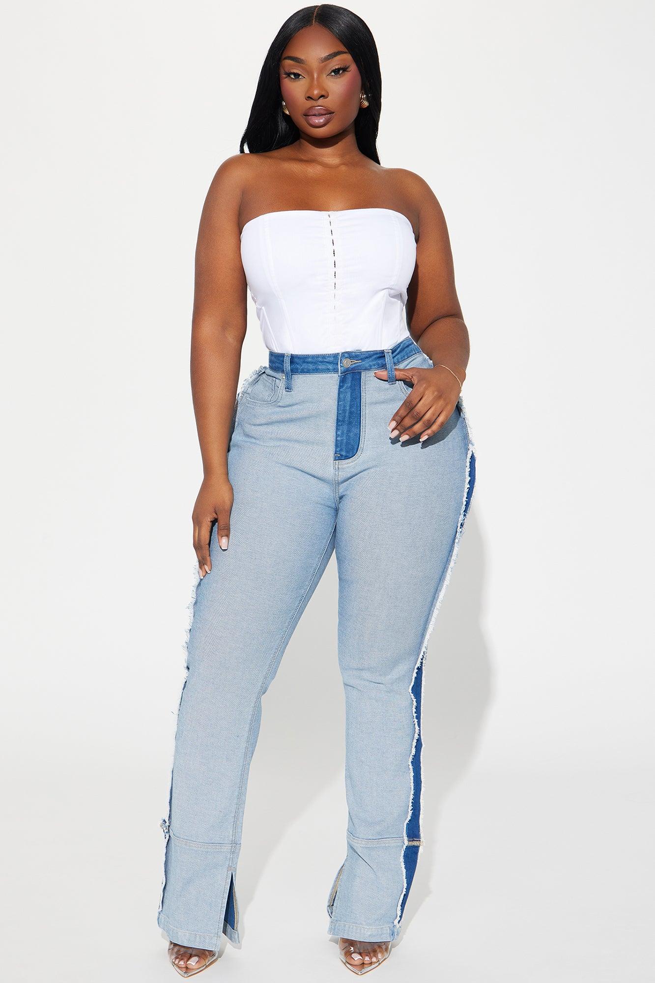 Waited For This Straight Leg Jeans - Medium Wash Product Image