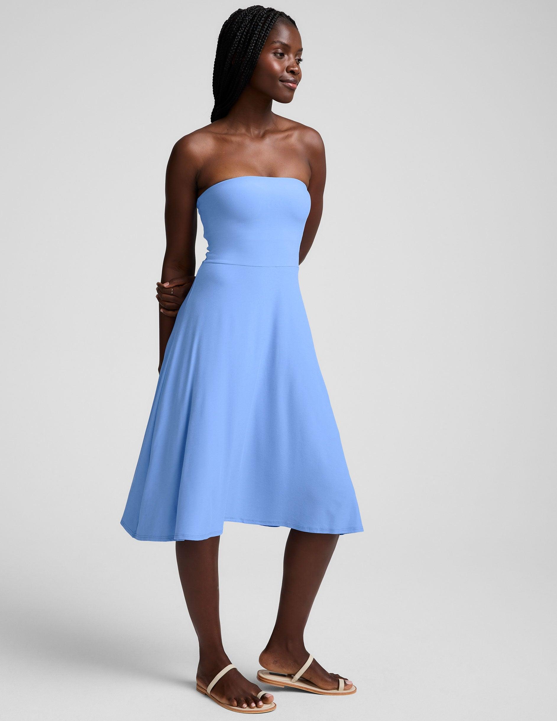 Featherweight Strapless Dress Product Image